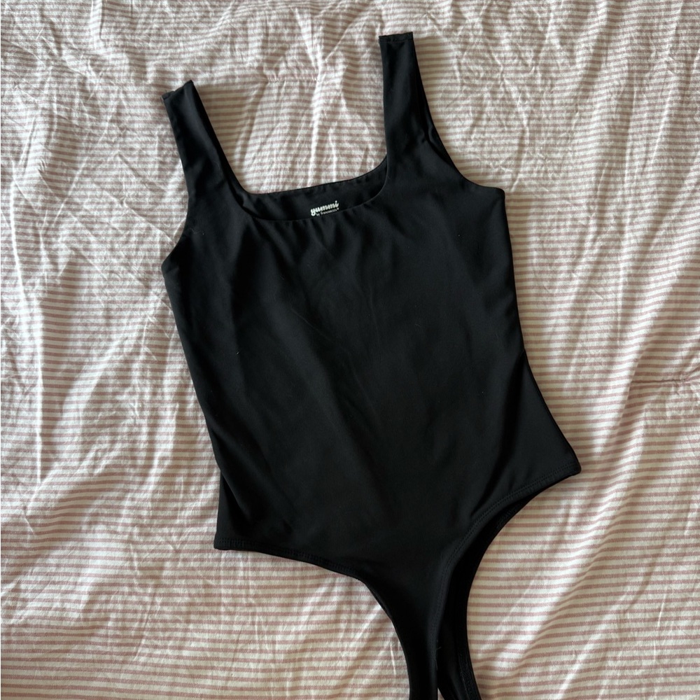 Francesca’s Bodysuit Black Tank